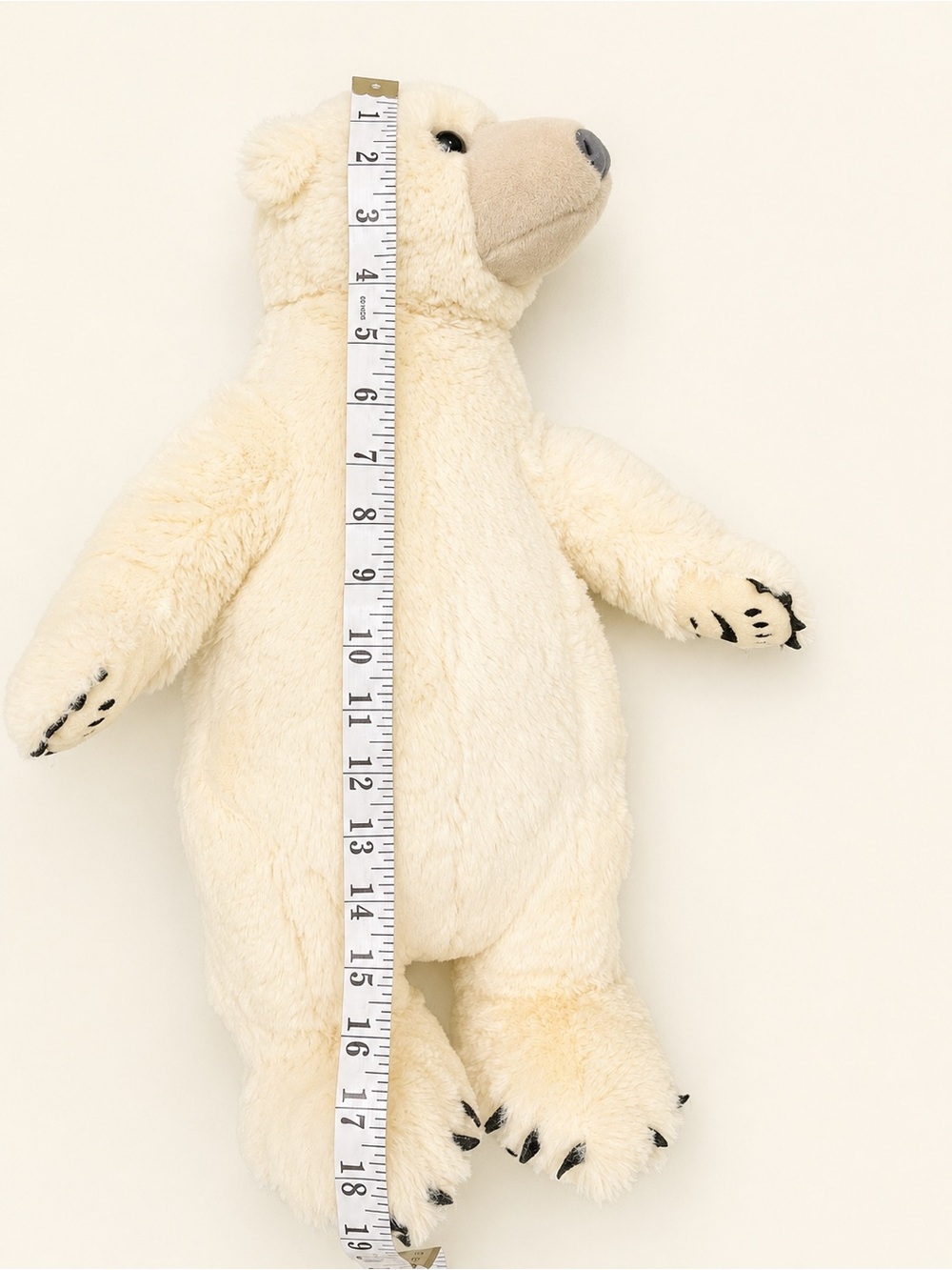 Big 20 inch Polar Bear  - Wild Republic - like new